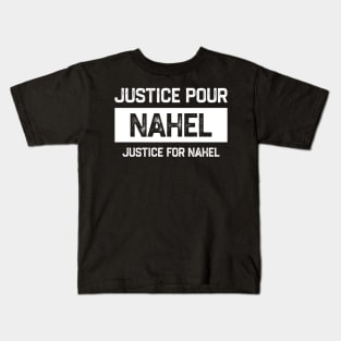 Justice Pour Nahel - Justice For Nahel Kids T-Shirt